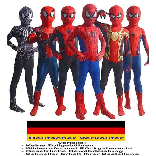 Spiderman kinder kostüm junge - spiderman,